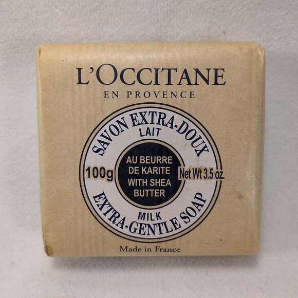 L'Occitane France Shea Milk Butter Extra Gentle Soap Milk 3.5 oz New & Sealed - Picture 1 of 9